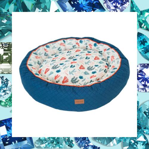 AKAGIICHI 犬 ベッド 猫 べッド ペットベッド 猫ハウス 犬ハウス ペット用品 犬/猫用ベッド 洗える 犬寝る 海柄 丈夫 良い通気性 寝やすの通販は 4,882円