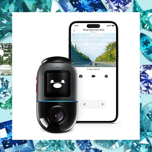 70mai Dash Cam Omni 前後左右360度撮影対応ドライブレコーダー