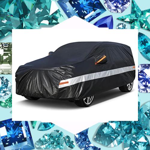 Holthly 10層SUV車カバー裏起毛防水通気性、100%防水しーとカバー防雪防塵防輻射紫外線屋外ボディカバー、トヨタヴォクシー/Ｃ−ＨＲ、ホの通販は