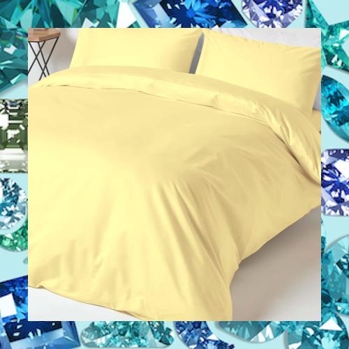 寝具 布団カバー 4点セット ダブル 400スレッドカウントコットン 長繊維綿100% 高級コットンサテン 家庭洗濯機洗い可 by PIZUNA( Pizuna 布団カバー 4点セット ダブル 400スレッドカウントコットン 長