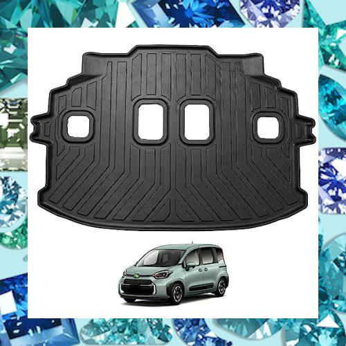 CARVANTA トヨタ 新型 シエンタ mxp系 ラゲッジマット 7人乗り トランクマット TPE材質 立体成型 TOYOTA SIENTA 10系 2022年8月~現行 車の通販は