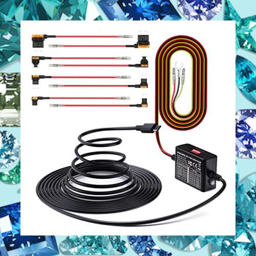 VANTRUE VP01 直結電源ケーブル ドライブレコーダー用 Type-C ポート 3芯常時電源ケーブル ACC連動 タイマー設定 低電圧保護 アイドリンの通販は