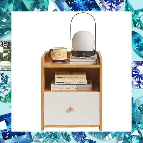 IBUYKE ナイトテーブル サイドテーブル ベッド イドテーブル サイドチェスト ベッドテーブル 引き出し付き 小型テーブル おしゃれ 木製 の通販は 4,830円