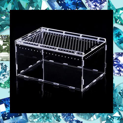 爬虫類飼育　クリアアクリルケージ 30×20×15 3個セット 爬虫類飼育 クリアアクリルケージ 30×20×15 3個セット 爬虫類飼育