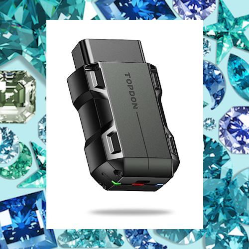 TOPDON OBD2 Bluetooth 診断機 TOPSCAN、iOS ＆ Android 用全システム 