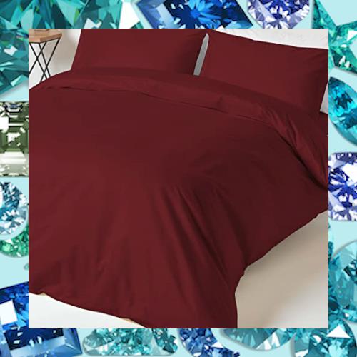 Pizuna 布団カバーセット (3点セット)ダブル 400スレッドカウントコットン 長繊維綿100% 高級コットンサテン 家庭洗濯機洗い可 - 掛け布の通販は 8,079円