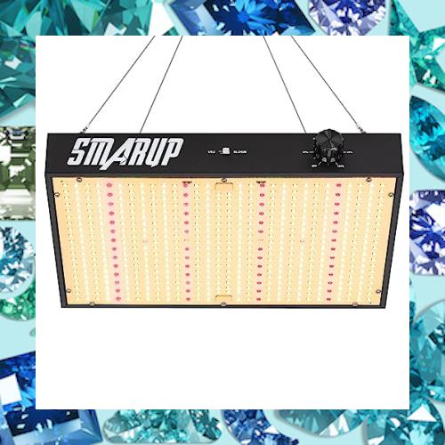 2000W LED植物育成ライト 調光可能植物成長ライト フルスペクトル植物用ライト IRとUVを含む 観葉植物ライト VEG＆BLOOM デザイン 室内水の通販は 14,444円