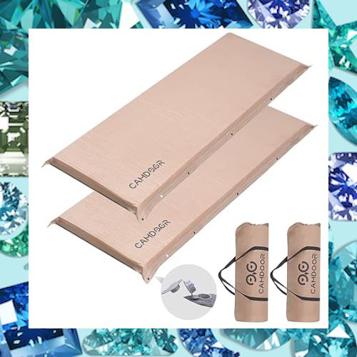 キャンプ エアーマット 厚手 8cm 【30秒自動膨張・より広い】車中泊マット キャンパーインフレーターマット 無限連結可能 キャンプ用品