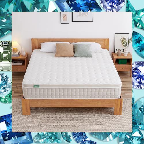 SZsuilong マットレス シングル 高反発マットレス 極厚25CM ベッドマットレス ポケットコイル 体圧分散 通気性 並行配列 高密度ウレタン の通販は 19,427円