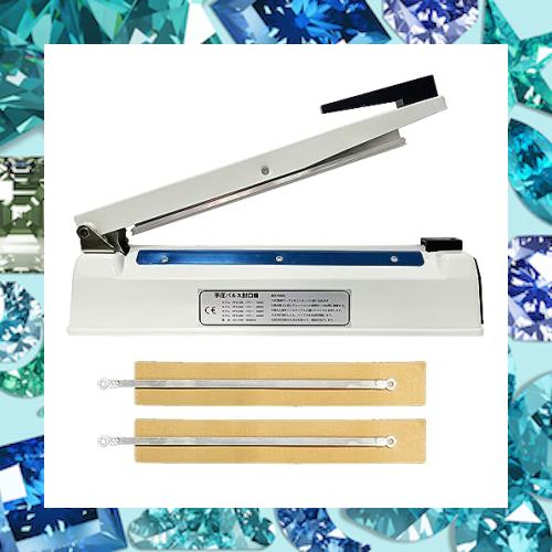 kilogorge 高性能シーラーん 卓上シーラー 白30CM長 手圧シーラー機 エクストラワイド5mm圧痕 シーラー 家庭用 業務用シーラー 様々な袋の通販は 6,889円