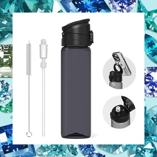 RHINOSHIELD (ライノシールド) AquaStand マグネットボトル 800ml | ストロー付トライタン製水筒 ウォーターボトル MagSafe対応ハンドル 6,921円