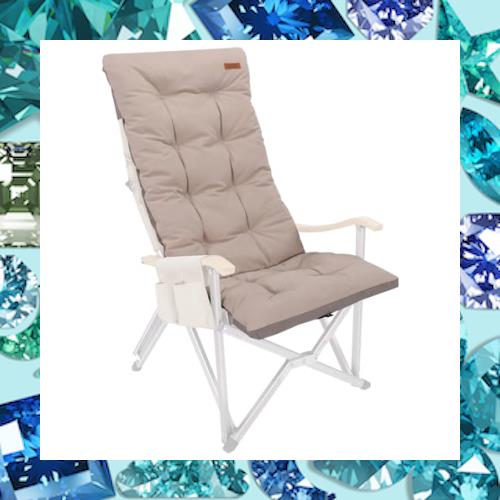 ICECO アウトドアチェア クッションカバー 秋冬用 温かい 【Hi600ハイバックチェア対応】 マイクロファイバー材質 精密な縫い目 収納バッの通販は