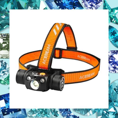 ACEBEAM H30 LED ヘッドライト 明るい 4000ルーメン/USB-C充電式 /3種類の光源/実用点灯200時間/IP68防水 ヘッドランプ ヘルメット 釣り