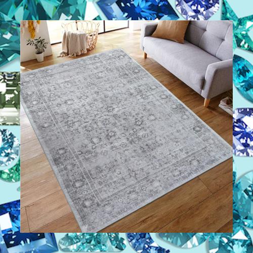 HAOCOO ラグ カーペット 洗える 140×200cm オールシーズン適用 絨毯 ペルシャ風 ラグマット 1.5畳 ふわふわ おしゃれ 滑り止め 低反発