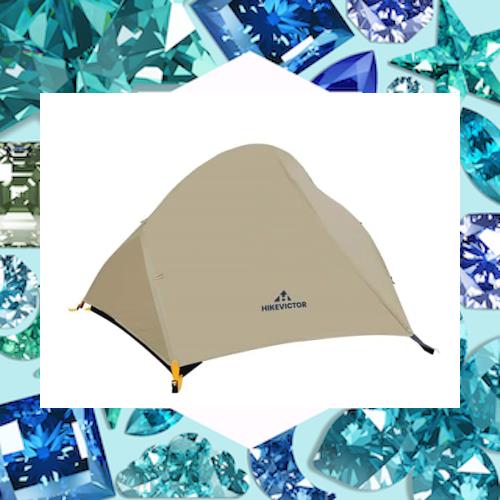 HIKE VICTOR 1人用 ソロテント 軽量 コンパクト 前室付き キャンプ 自立式 耐水圧4000？ 2重層 登山 テント サイクリング ツーリング 自