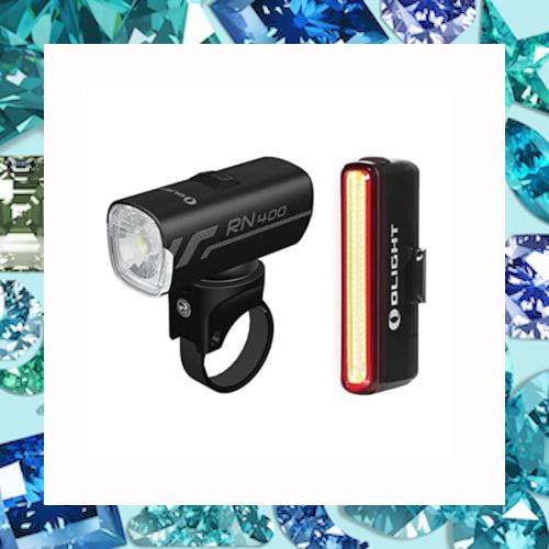 OLIGHT(オーライト) RN400+SEEMEE30 C自転車ライトセット 自転車用ヘッドライト 400ルーメン フロントライト テールライト ロードバイクの通販は 7,402円