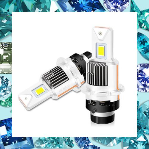【純正形状ポン付け可】D4S led ヘッドライト 爆光 D4R ledバルブ 純正HIDをLED D4S ヘッドライト 車検対応 6000K 12000lm 28000カンデラ