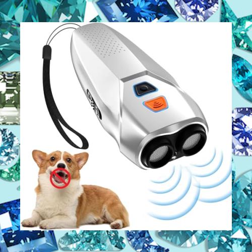 無駄吠え防止 犬 吠え防止 超音波吠え防止器具 無駄吠え防止グッズ 2重超音波 むだぼえ防止グッズ 小型犬 犬しつけ 無駄吠え 無駄吠え防の通販は 5,063円