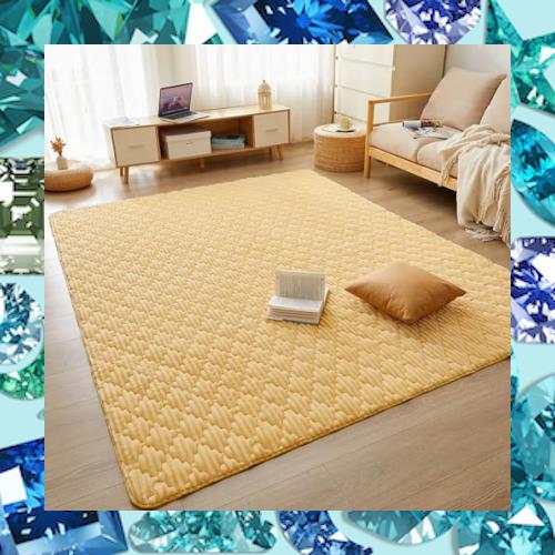 CHOSHOME カーペット ラグ 極厚25mm ラグマット 1.5畳 絨毯 低反発 厚手 ラグ 滑り止め 防音 ふわっと手触り 撥水加工 冬用 北欧 洗える の通販は 5,489円