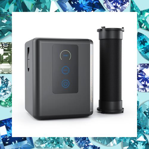 WAINLUX K8 レーザー彫刻機とレーザー切断機用空気清浄機、密閉式レーザー切断機用油煙浄化機、3段階濾過、浄化率99.97%