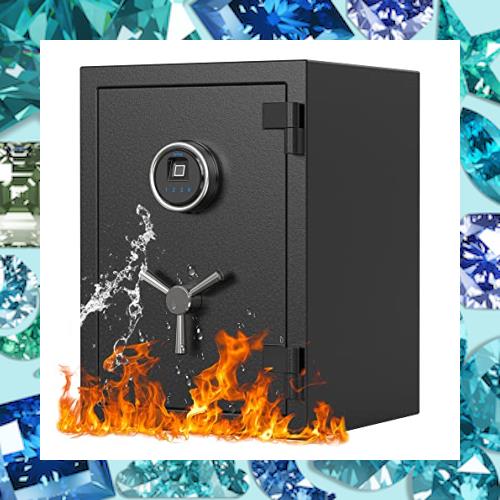 RPNB スマートタッチスクリーン金庫 家庭用 耐火金庫 指紋認証保管庫 36L Amazon.co.jp: RPNB スマートタッチスクリーン金庫 家庭用 耐火金庫