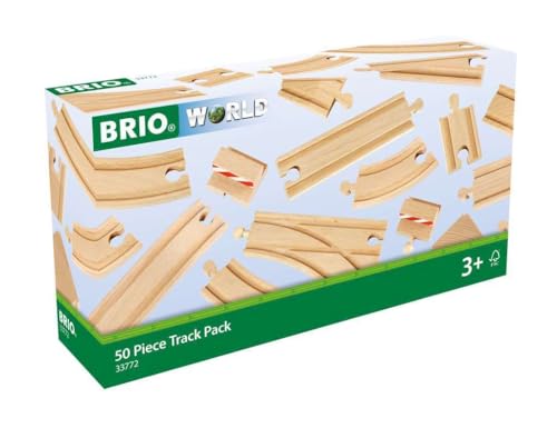 BRIO 50ピース追加レールセット 33772 6,270円