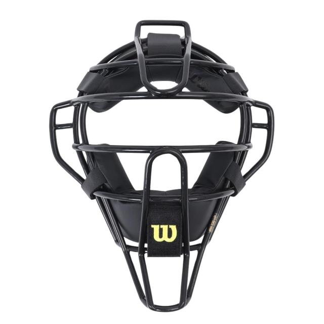 Wilson(ウイルソン) 硬式用(NPB仕様) 審判用 マスク スチールフレーム ブラック WTA3019SP