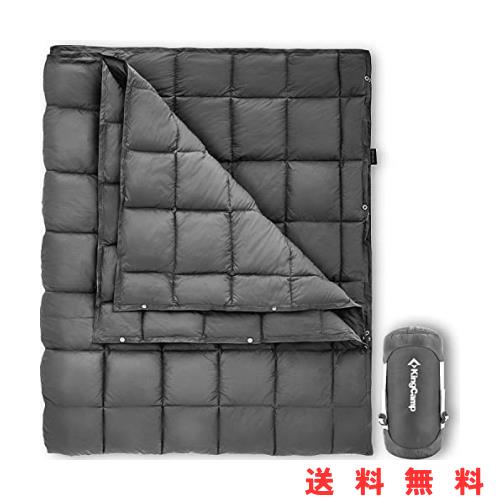 [KingCamp] ブランケット キャンプ マルチブランケット ひざ掛け 防寒 耐久 軽量 コンパクト 撥水加工 丸洗い可 収納ケース付き アウトド 8,063円