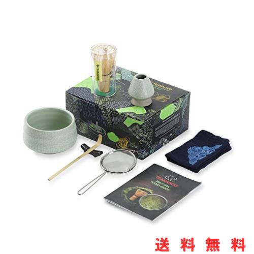 EANAGOO日本茶セット、抹茶泡立て器セット、抹茶ボウル竹抹茶泡立て器（茶杓）、スクープ（茶杓）、抹茶泡立て器ホルダー、お茶作りキッの通販は 5,106円