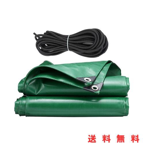 HiGood 軽トラック 荷台シート 軽トラ荷台シート 650ｇ/？厚手 トラック荷台シート 2.6x3.8m 1t 1.5t 2t対応 荷台カバー 防水PVC帆布 ト