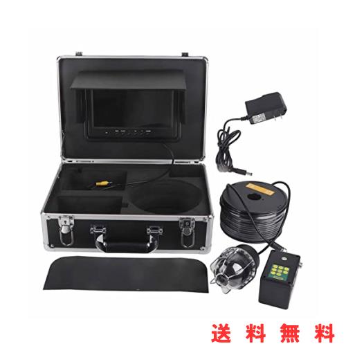 水中カメラ、8G防水水中釣りカメラ、パノラマ360°回転50m海洋釣り氷上釣り湖釣り水中探検用(#2)の通販は