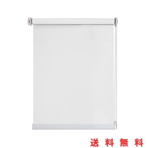 Deconovo ロールスクリーン 突っ張り式 ロールカーテン 1級遮光 UVカット 穴あけ不要 取り付け簡単 目隠し 断熱 防寒 幅60cm丈220cm ホワの通販は 5,350円