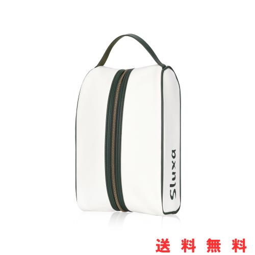 Sluxa クラシック ゴルフシューズのバッグです、女性男性通用 防水ゴルフシューズのバッグです、ライトフル グリーン トラベル シューズ の通販は