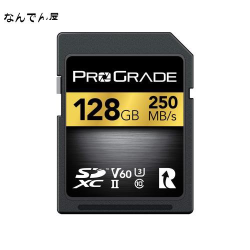 ProGrade Digital SDXC UHS-II V60 GOLD 128GB プログレードデジタル 正規輸入品【Amazon.co.jp限定】