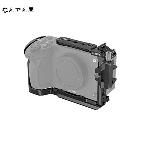 SmallRig Sony FX3 / FX30専用ケージ NATOレール、1/4”-20 ネジ、HDMI ケーブルクランプ付き 素早く撮影モードを切り替える 拡張性＆安の通販は