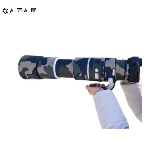 ROLANPRO レンズカバー | Canon RF 200-800mm F6.3-9 IS USM対応 | 望遠レンズ用カモフラージュコート | 三層構造保護 | 色番号：軍用緑の通販は