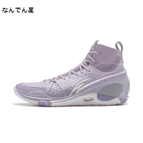 [リーニン] WADE 808 III ULTRA V2 メンズ プロ バスケットシューズ 通気性 クッション性 Lavender ABAU013-7H 30.5CM