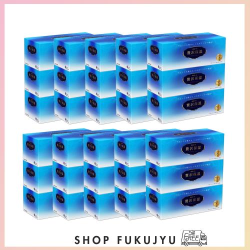 エリエール 箱ティシュー 贅沢保湿 ホワイト 200組×30箱(3箱×10パック) パルプ100%【ケース販売】 カートン 7,367円