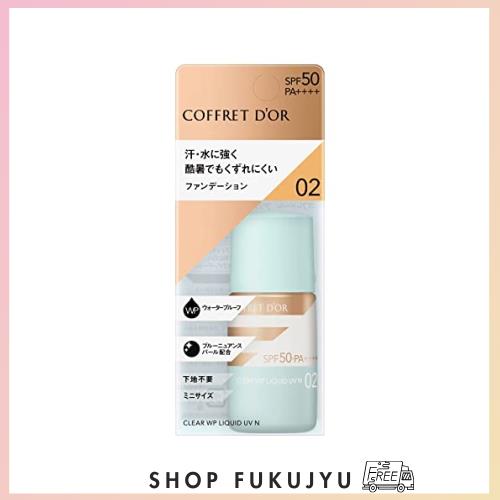 コフレドール クリアWPリクイドUVn 02 SPF50・PA++++ ファンデーション 標準的な肌の色の通販は 5,112円