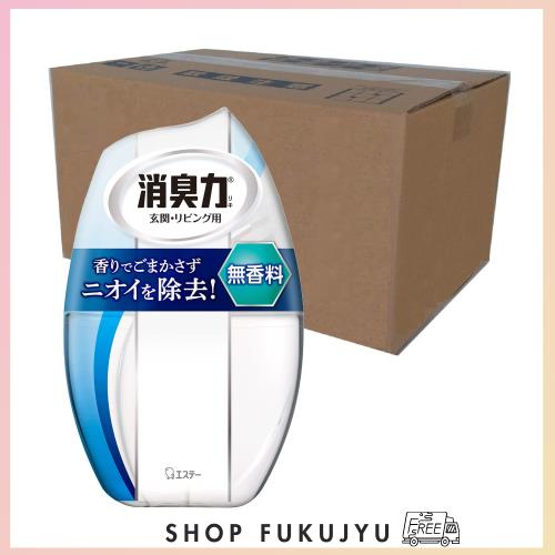 消臭力 [ケース販売] 玄関 リビング 部屋用 置き型 無香料 400mL×18個 お部屋の消臭力 部屋 寝室 消臭剤 消臭 芳香剤