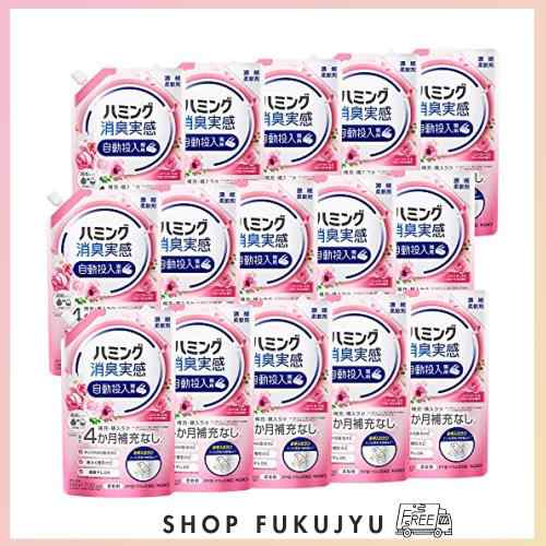 【ケース販売】ハミング消臭実感 自動投入専用 自動投入専用処方でお洗たくがもっとラクになる! ふわりローズ＆フローラルの香り 700ｍｌの通販は 15,264円