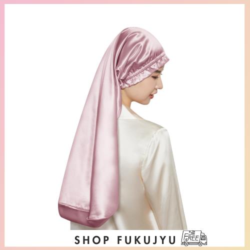 [Utukky] シルクナイトキャップ シルクキャップ 筒型デザイン 朝まで脱落なし シルク100% シルクナイトキャップ ロングヘア用 ヘアキャッの通販は 5,655円