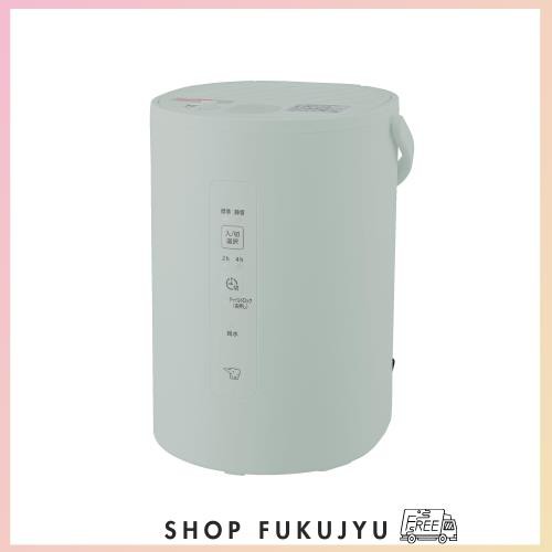 象印 加湿器 個室や寝室でも使える長時間加湿タイプ 1.8L スチーム式 蒸気式 フィルター不要 お手入れ簡単 グリーン EE-MA20-GAの通販は