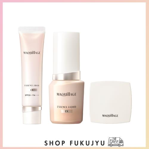 マキアージュ ベースメイク限定キット エッセンスベース EX ピュアアイボリー 30g(SPF50+ ・ PA++++) +エッセンスリキッド EX オークル20