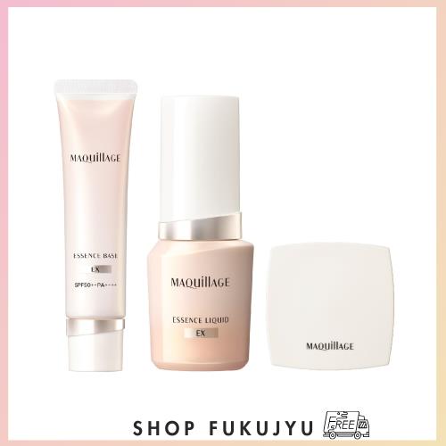 マキアージュ ベースメイク限定キット エッセンスベース EX ピュアアイボリー 30g(SPF50+ ・ PA++++) +エッセンスリキッド EX ベビーピン