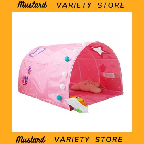 子供用 ベッドテント プレイハウス キッズプレイテント 部屋のインテリア トンネルテント ベッド転倒防止 ベビー寝ているおもちゃ 2-14歳 7,416円