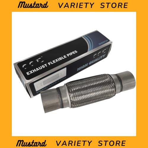 CCE フレキシブルパイプ 排気パイプ ステンレスメッシュパイプ エキマニ マフラー 車補修整備パイプ ジャバラ熔接パイプ 各車種対応サイ 5,409円