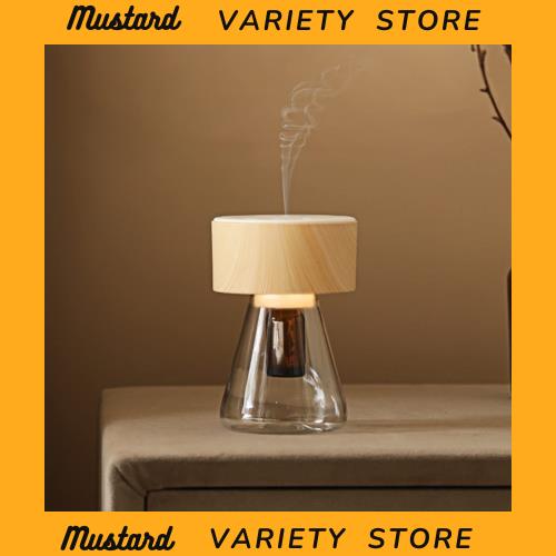 Minidiva アロマランプ・ナイトライト アロマディフューザー 水なし ネブライザー式 直立スタンド噴霧式 低騒音稼働 タイマー機能 USB-Ty 6,963円