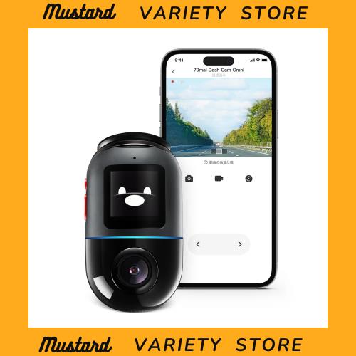 70mai Dash Cam Omni 360度撮影対応ドライブレコーダー（4K Omni