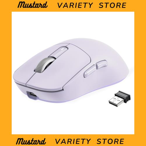 A.JAZZ x ATTACK SHARK X3 ゲーミングマウス 超軽量49g ワイヤレス2.4 G/Bluetooth/有線Type-C オリジナル位相PAW3395センサー 最高クラ